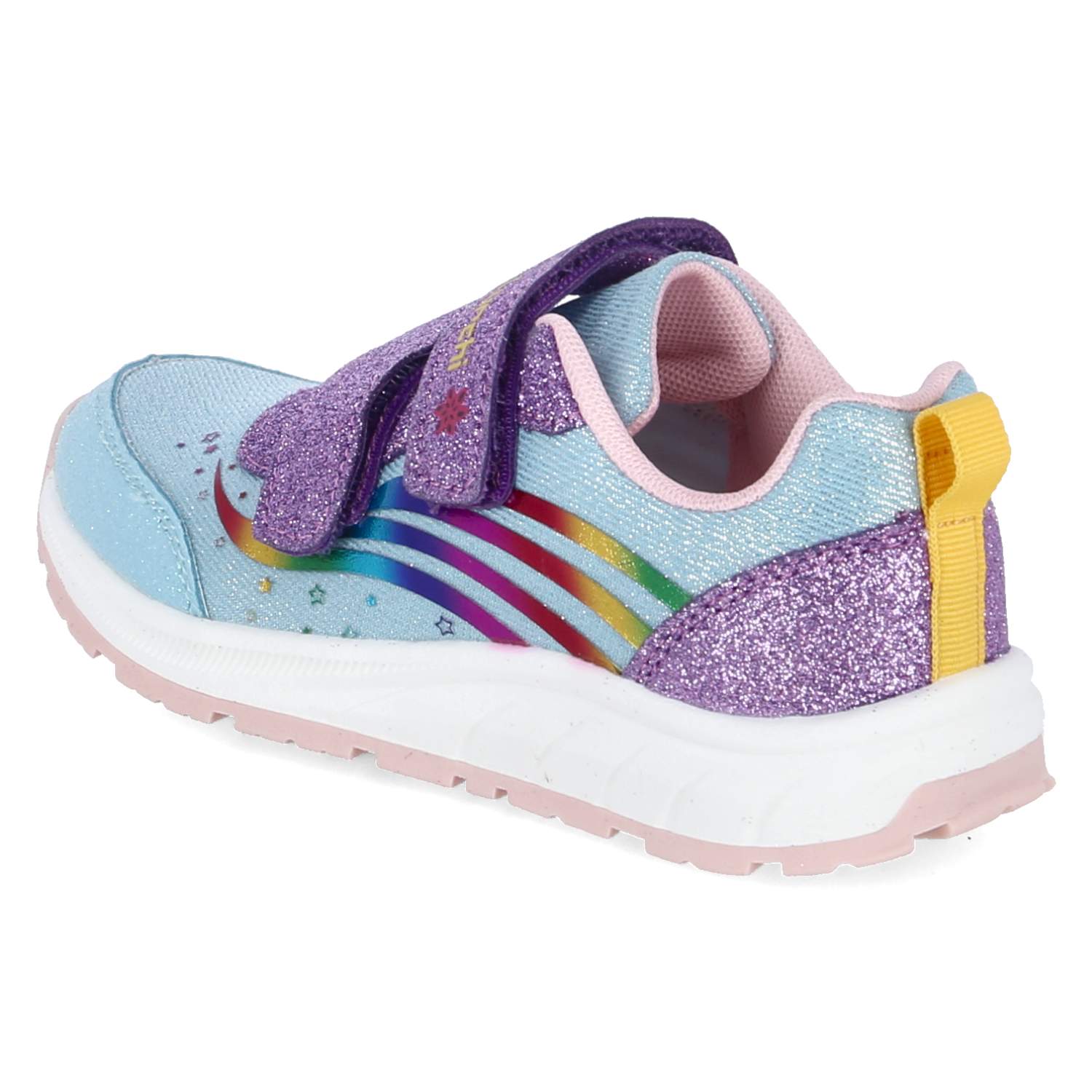 Low Sneaker ALLANY - blue-purple-glitter | gebrüder götz 