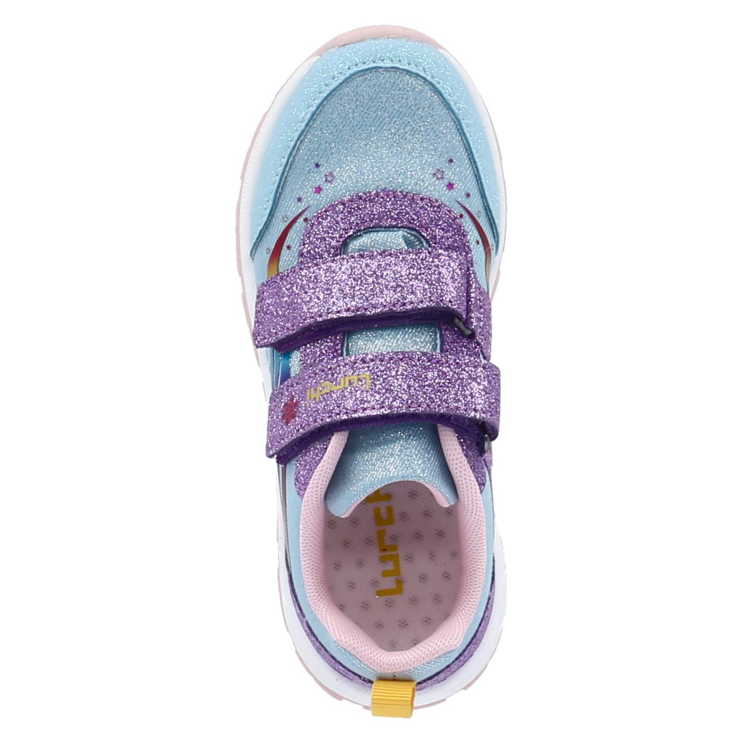 Low Sneaker ALLANY - blue-purple-glitter | gebrüder götz 