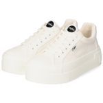 SNEAKER LOW PAIRED WHITE - weiss
